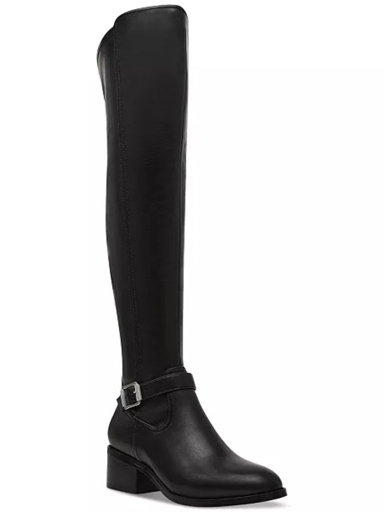 Dolce Vita Shoes - DV by Dolce Vita Elyse Over-The-Knee Buckle Block Heel Riding Boots Size 6.5 NEW